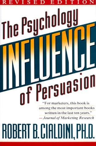 Influence by Robert Cialdini book cover